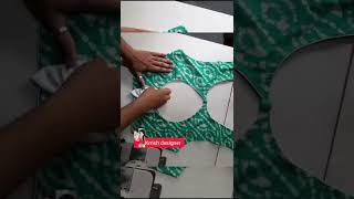 सिंपल ब्लाउज बनाना सीखे Simple Blouse Cutting and Stitching in Hindi | Sada Blouse #short #shorts