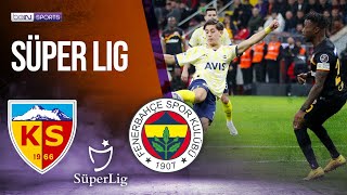 Kayserispor vs Fenerbahçe | Super Lig HIGHLIGHTS | 03/04/2023 | beIN SPORTS USA