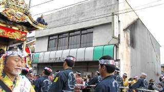 2012年秩父夜祭　上町屋台　所作・曳き踊り