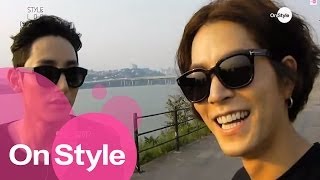 OnStyle [스타일로그] 미공개 영상: 이수혁 홍종현의 스케이트보드 셀프캠