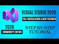 Visual Studio 2026 is Here! How to Install + Top New Features You’ll Love