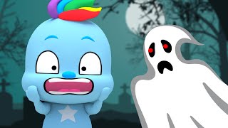 Halloween Ghost! Parang's Secret Life Of Fruits Doodles Animation 3D Cute Food Talking Things