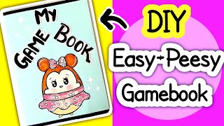 How to make Gamebook at home with paper...🌇🤩🌇 #Diy Easy gamebook ideas #Papercraft ideas