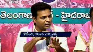 TRS MLA KTR throws challenge to TDP