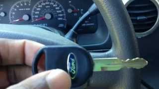 REPLACE FORD KEY NO PROGRAMMING NEEDED CHIP WORKAROUND \