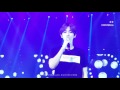 cookieswaggg fancam 160124 exo luxion in manila sing for you baek hyun focused