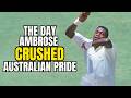 When Curtly Ambrose Brought a Nation to Its Knees.