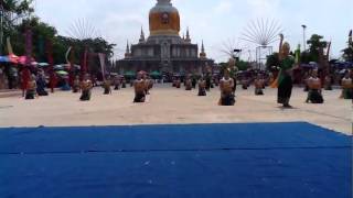 ระบำจัมปาศรี งานพระธาตุนาดูน2555