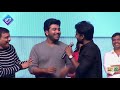 nani samantha hilarious fun on sharwanand dialog on stage janu pre release event filmylooks