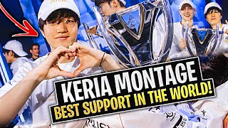 BEST OF KERIA WORLDS 2024 👑THE BEST SUPPORT IN THE WORLD!👑   | T1 KERIA WORLDS MONTAGE 2024