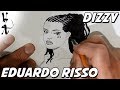 Eduardo Risso drawing Dizzy from 100 Bullets