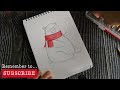 how to draw a cute polar bear 怎样画可爱的北极熊