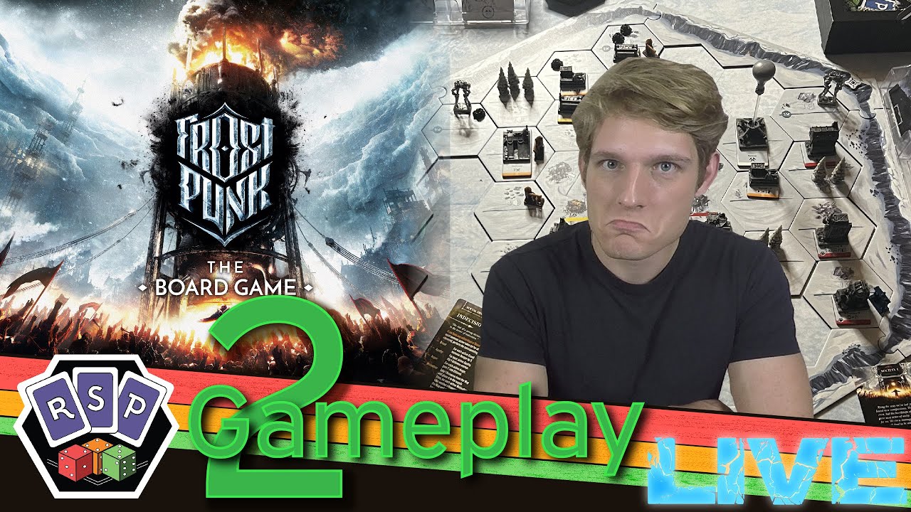 Frostpunk (The Board Game) Part 2 - YouTube