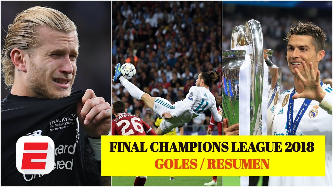 Real Madrid 3-1 Liverpool – Los Goles De La Final Del 2018 | Lo Mejor ...