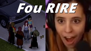 Florence's UNTANKABLE RP on the Project Zomboid server! Sandrine Cendrier, a tragic end?!