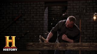 Forged in Fire: Hatchets Tested (Season 5, Episode 14) | History