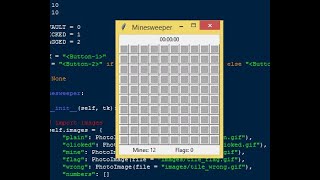 Minesweeper Game GUI in Python