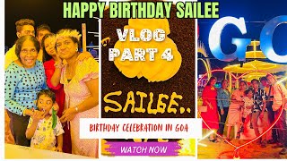 Sailee B-day Vlog Part 4 | Goa - Calangute Beach | Year end 2024 | Goa | Calangute Market | Shopping