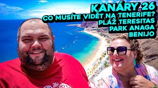 Tohle musíte na Tenerife vidět 3! Playa de Las Teresitas, Park Anaga, Benijo - Kanáry 26