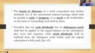 Corporation Code Part 4 - Title IV Powers of a Corporation