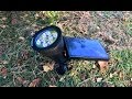 2-in-1 Solar Powered LED Outdoor Landscape Spotlight Review