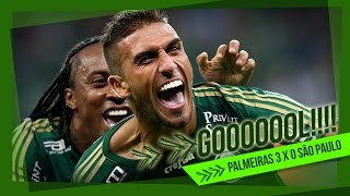 GOLS - Palmeiras 3 x 0 São Paulo - Paulistão 2015