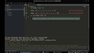 5. Arrays | Rust Programming language tutorial