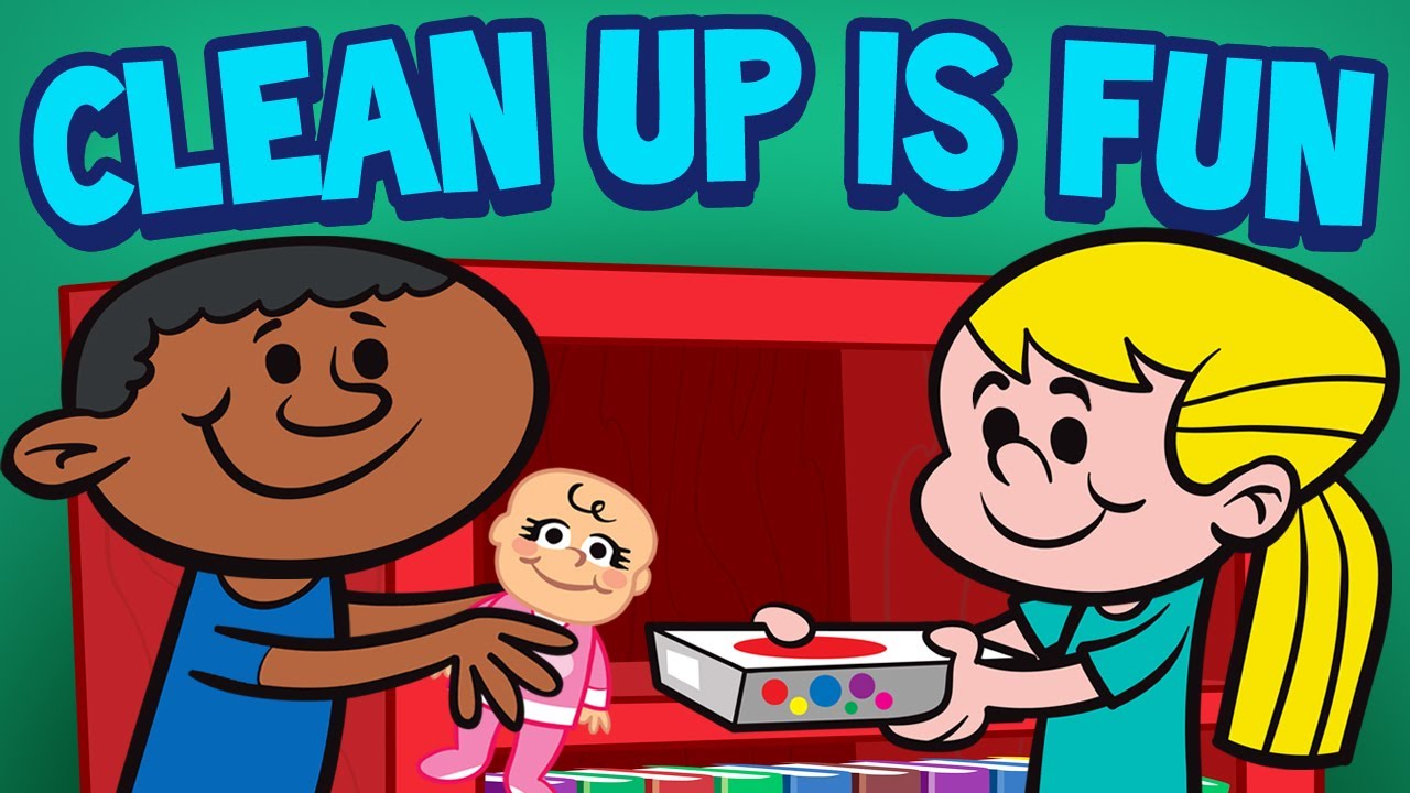 Clean Up Is Fun - Children's Cleaning Song - Kids Songs By The Learning ...