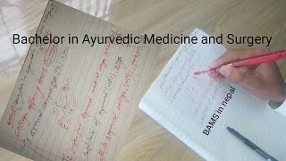 BAMS(Bachelor in Ayurvedic Medicine and Surgery) / bams in nepal