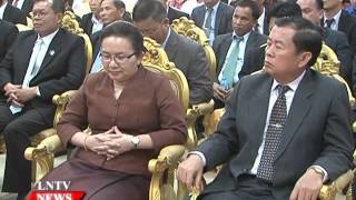 Lao NEWS on LNTV: LAOSAT-1 In-Obit Delivery \u0026 L.A.O.S. Co. Ltd. Opening ceremony.10/3/2016