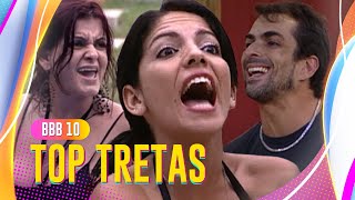 LIA X ELENITA, DOURADO X DICÉSAR, ANAMARA X ELIESER E MAIS TRETAS DO BBB 10! | BBB 10