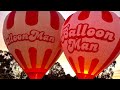 balloonman flying over melbourne from the sou’west to northeast.