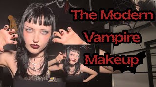 How to get the "Modern Vampire" Look | Grunge and Vampy Makeup Tutorial