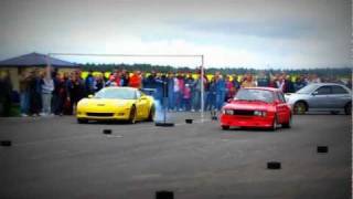 Corvette Z06 vs Skoda 120 580HP - 3. Tuningpromotionday - 15.5.2010