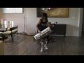 Kayko 12-years old, shredding on the Roland AX Synth Keytar