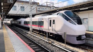 上野駅にて、JR東日本E657系K10編成特急ときわ 出発シーン