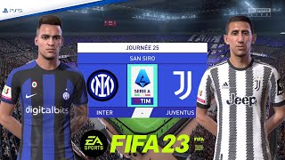 FIFA 23 PS5 - Inter Milan vs Juventus | Serie A Matchday | PS5™ [4K ] Next Gen