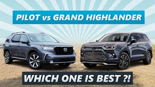 2024 Toyota Grand Highlander vs 2023 Honda Pilot – Cheaper & Better ?