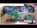 iPhone 16 Mobile Legends Gaming test MLBB | Apple A18