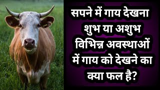 seeing cow in dreams.sapne me gaay dekhna. Seeing cow in  the  dreams.