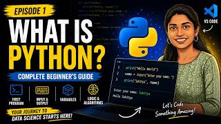Python for Beginners #1 | What is Python? Your First Step into Programming