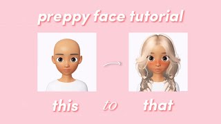 preppy face tutorial *ZEPETO* (updated)