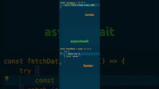 Senior vs Junior: #2 - async / await