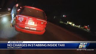 No charges filed after stabbing inside NKY taxi cab