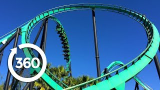 Mega Coaster: Get Ready for the Drop (360 Video)