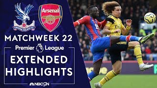 Crystal Palace v. Arsenal | PREMIER LEAGUE HIGHLIGHTS | 1/11/2020 | NBC Sports