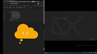 Graph Algorithms | Adjacency Matrix in Python