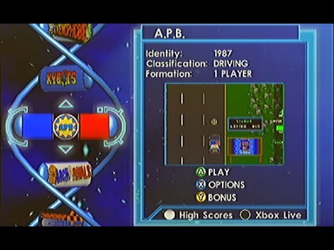 A.P.B. - Arcade Gameplay (from Midway Arcade Treasures 2) - YouTube