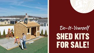 Shed Kits For Sale! | Customizable DIY shed kits in all shapes and sizes...