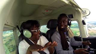 Flying to Ashford with my mom | C172 | Gopro HD |